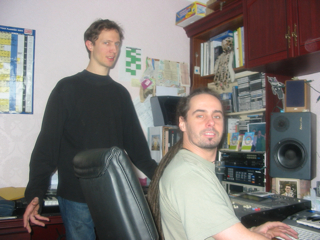 Chris + Colin In The Stooodio